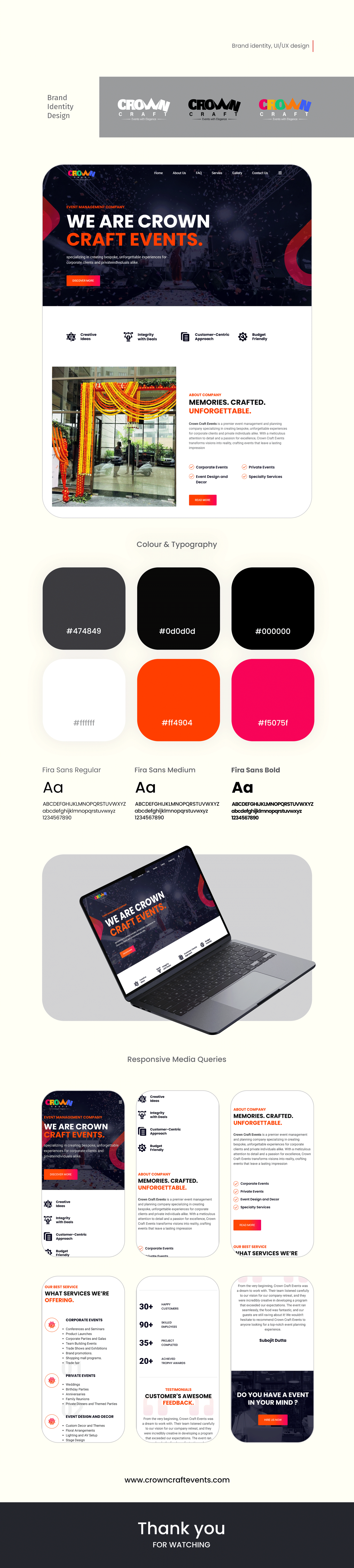 Crown Craft Events - Full Case Study